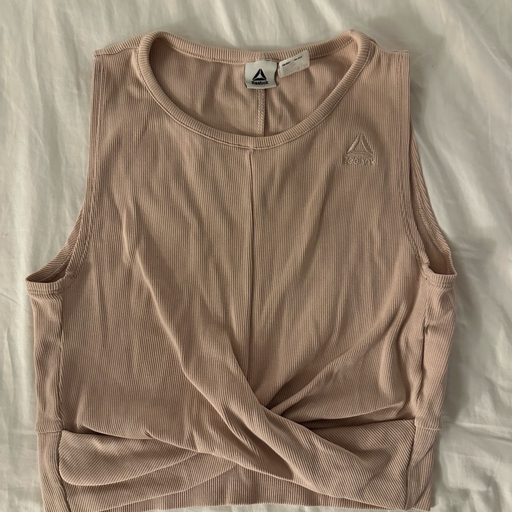 Reebok Light Pink Crop Top